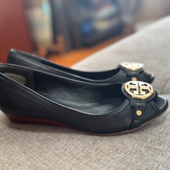 ory Burch Wedge Low (1-1.9 in) Heel Height Heels for Women - Picture 2 of 4